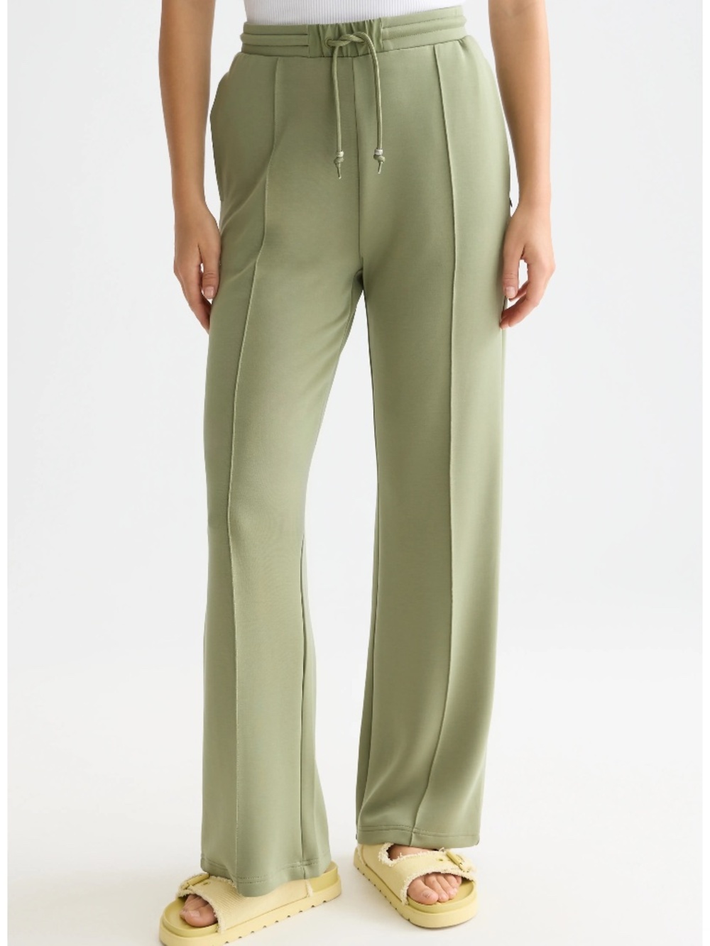 Anthropologie Scotch & Soda Pleated Sweatpants in Oil Green nwt